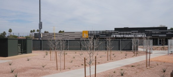A's training facility at Fitch Park