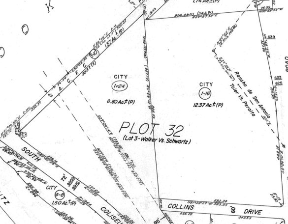 Current assessor's map