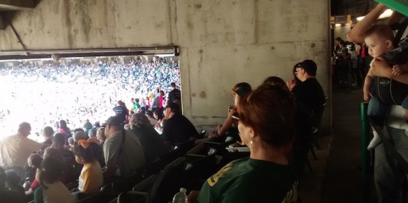 An expanded concourse has its downsides and challenges