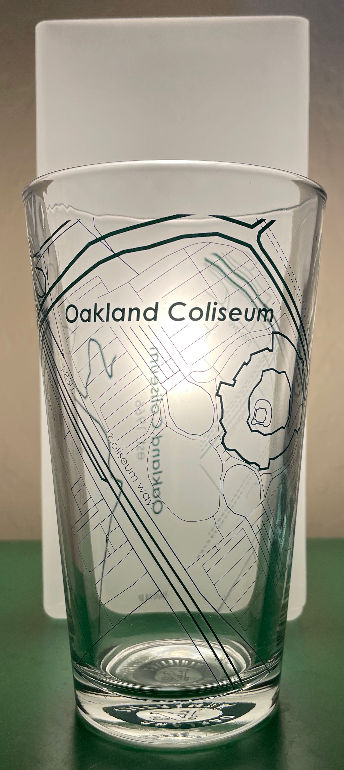 Coliseum pint glass