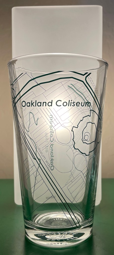 Coliseum pint glass